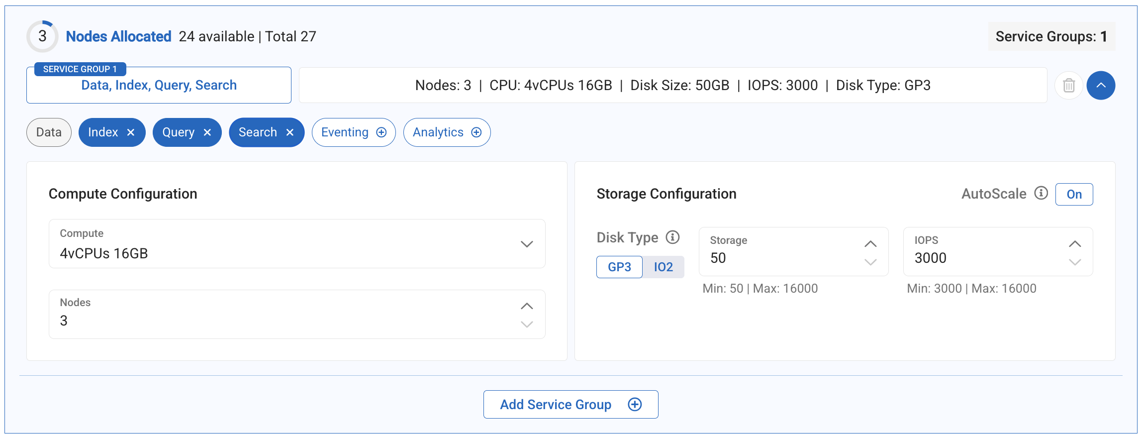 Configure Custom Services